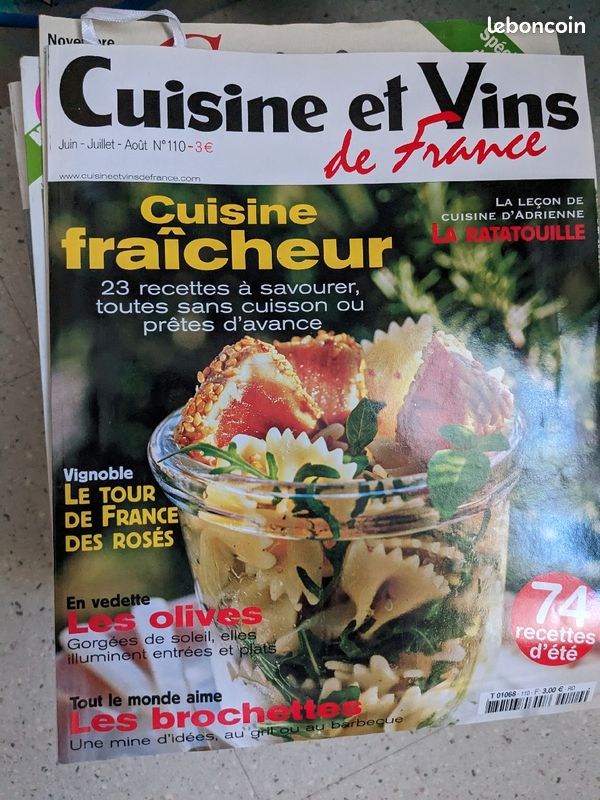 Cuisine et Vins de France - 38 magazines (image 1)