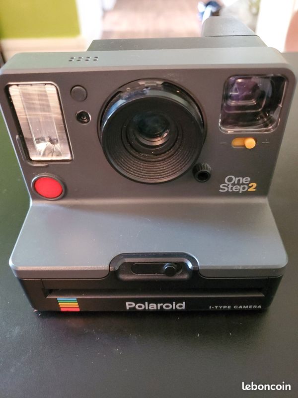 Appareil Photo Polaroid One Step – Noir, Très Bon état, Vintage