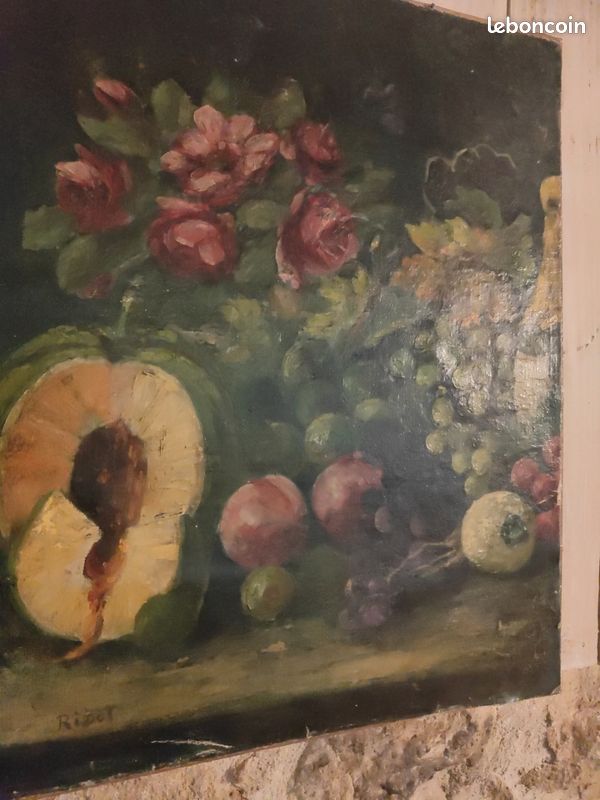 Huile sur toile (image 1)