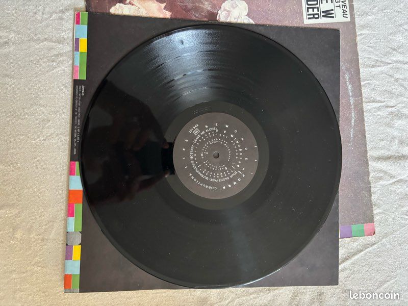 33t vinyle New Order vintage (image 4)