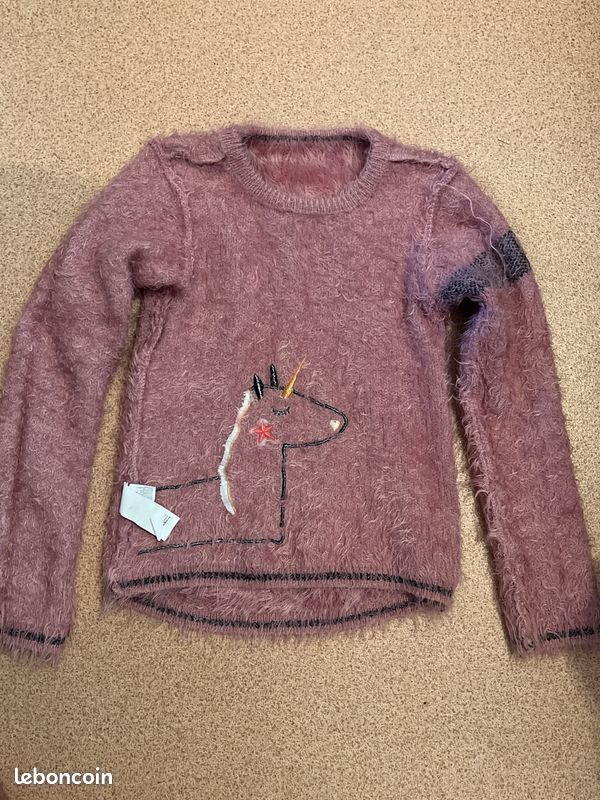 Pull fille Licorne Orchestra 8 ans (image 5)