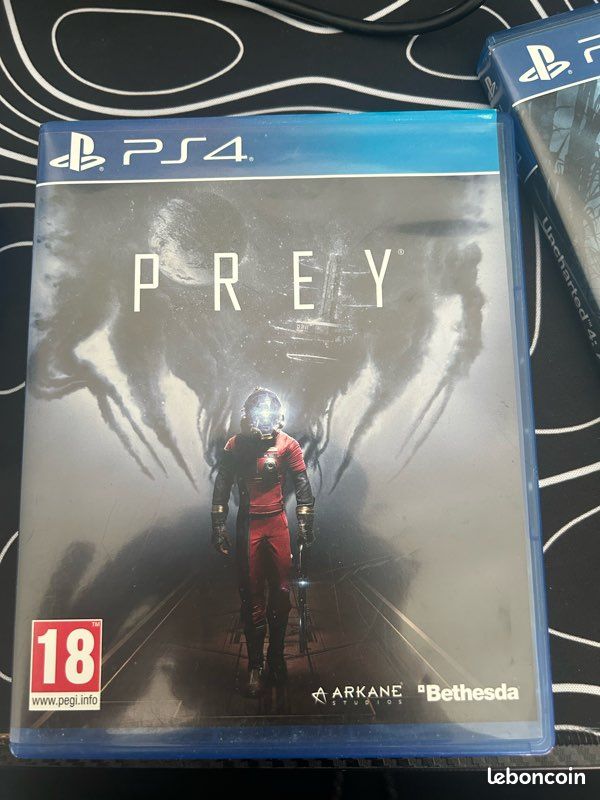 Jeu Prey PS4 – Version Française, Complet Et Très Bon état
