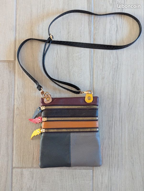Sac bandoulière en cuir (image 3)