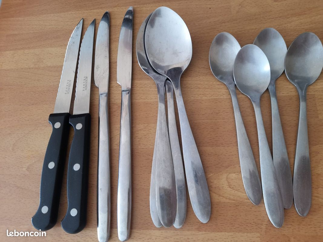 Lot de 16 couverts en inox (image 3)