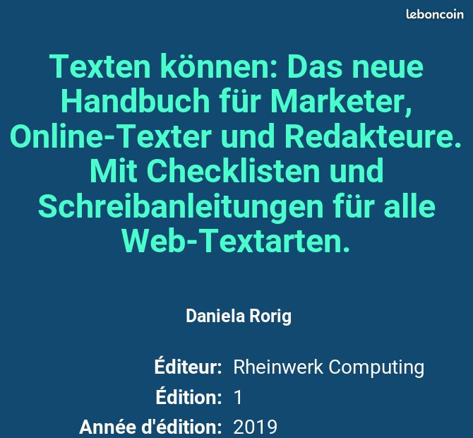 Texten können: Das neue Handbuch für Marketer, Online-Texter und Redakteure. Mit Checklisten un... (image 2)