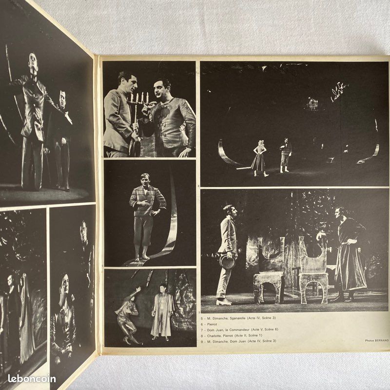 Disque vinyle, Comedie Française- Dom Juan (image 2)