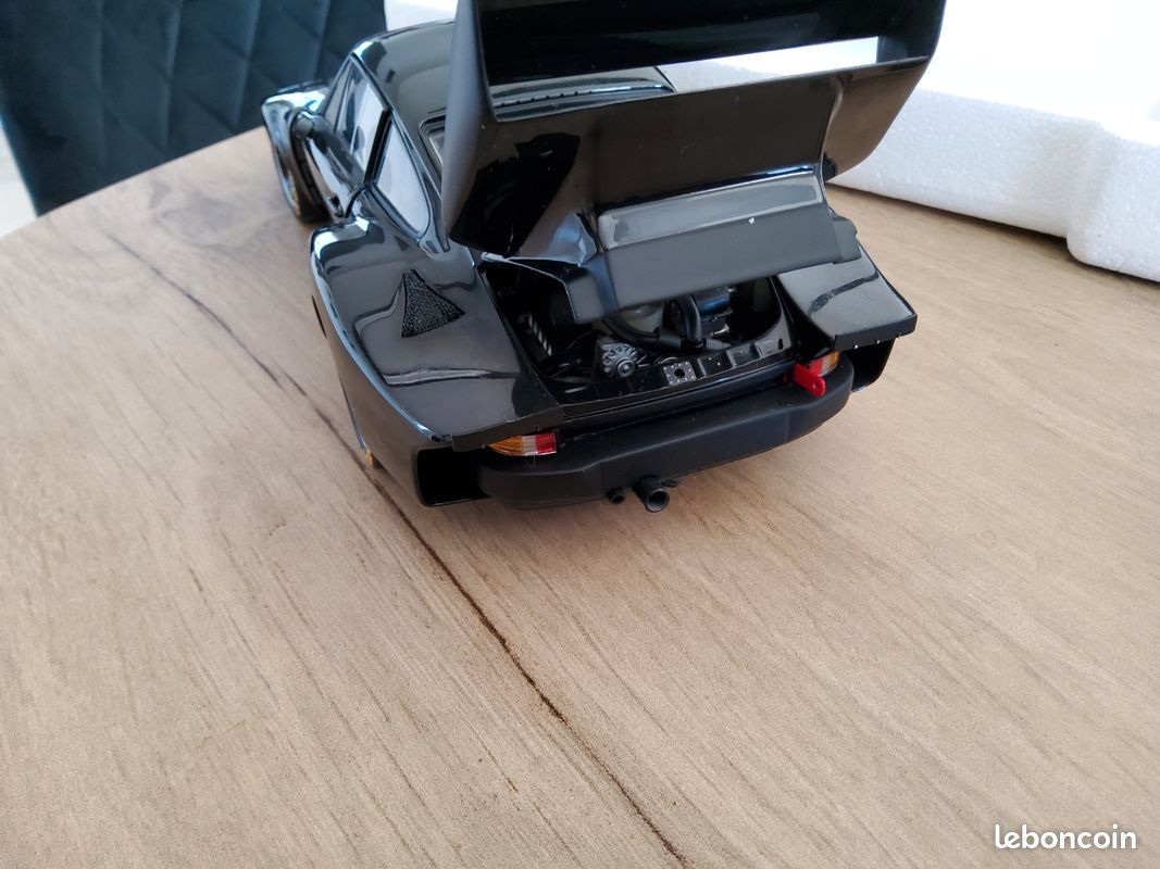Miniature Exoto 1/18 Porsche 935 Turbo Noire - Diecast, Référence 18101, Occasion