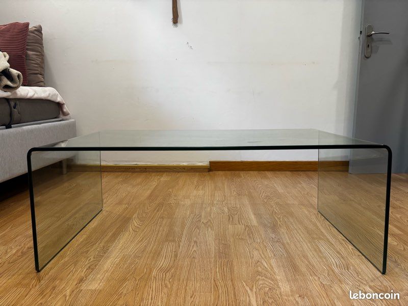 Table en verre années 70 (image 4)