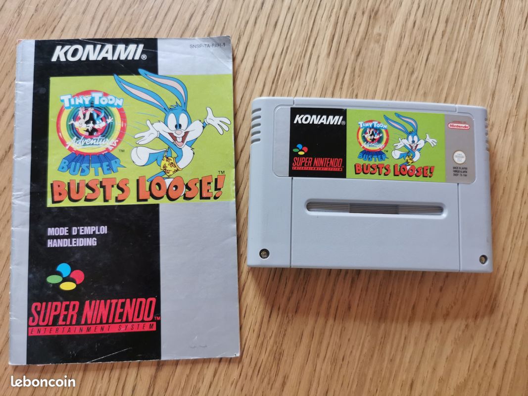 Tiny Toons Buster Bust Loose Snes (image 1)