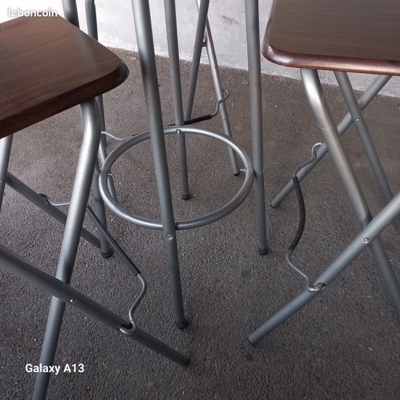 Table haute plus chaise (image 2)