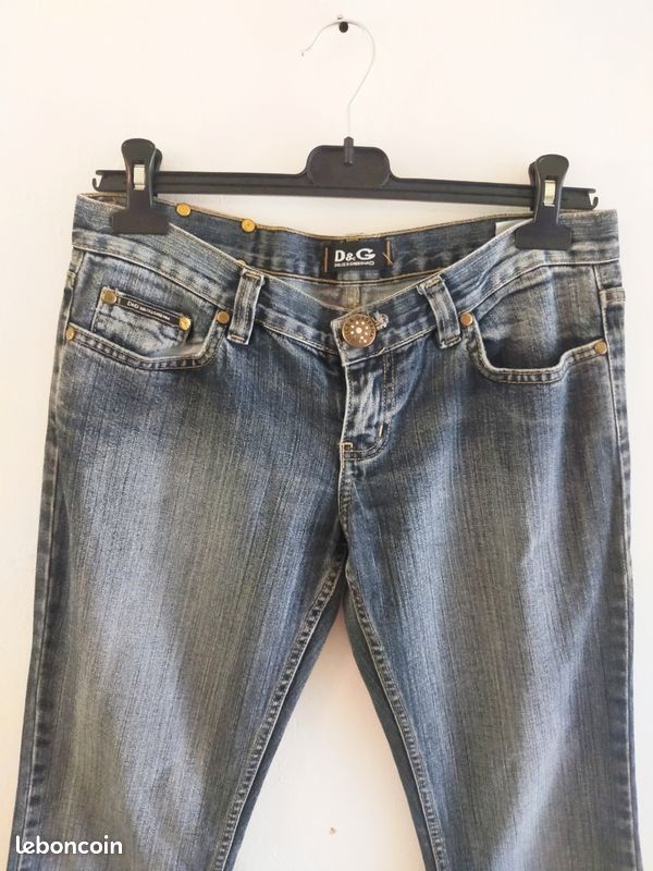 Magnifique jean marque D&G dolce&gabanna (image 3)