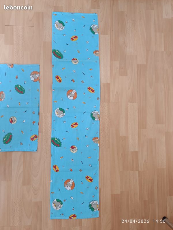 Parure Babar vintage 1998, 1 personne, Babar characters (image 13)