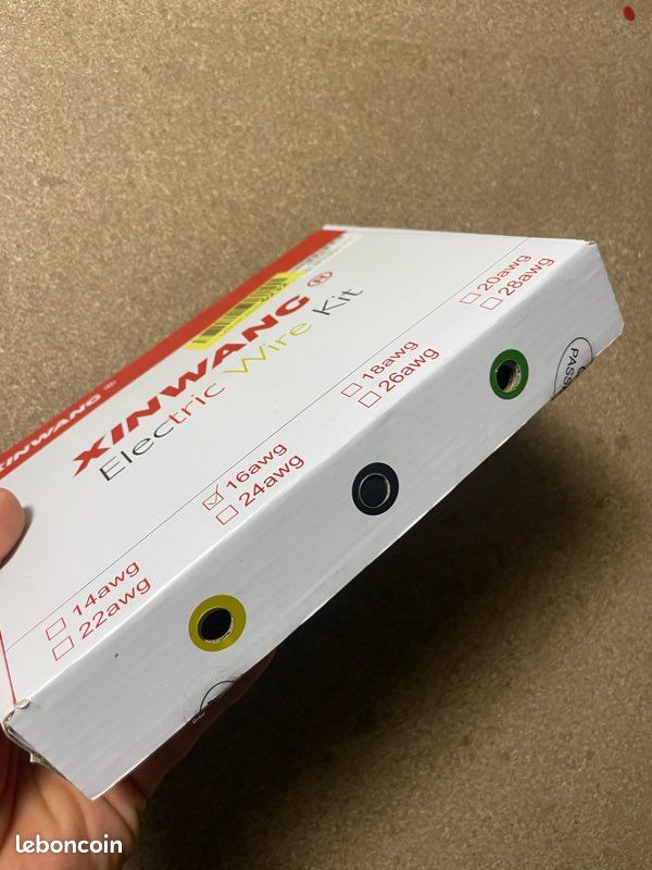 Kit de câblage électrique Xinwang – câble PVC 16 AWG neuf jamais utilisé (image 11)