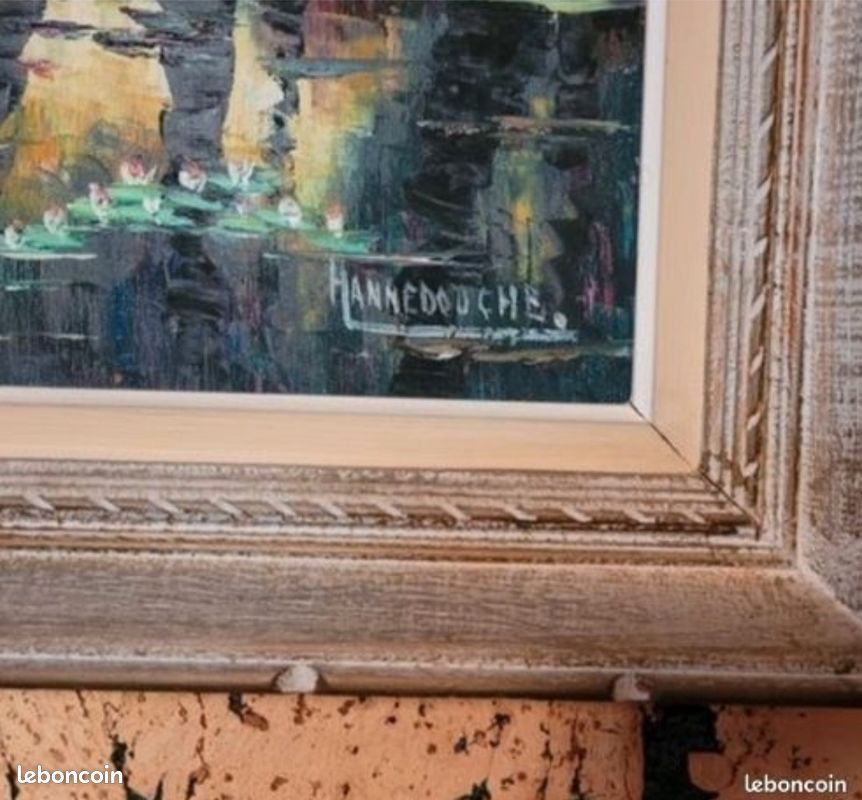 Peinture à l'huile Jean HANNEDOUCHE (image 6)