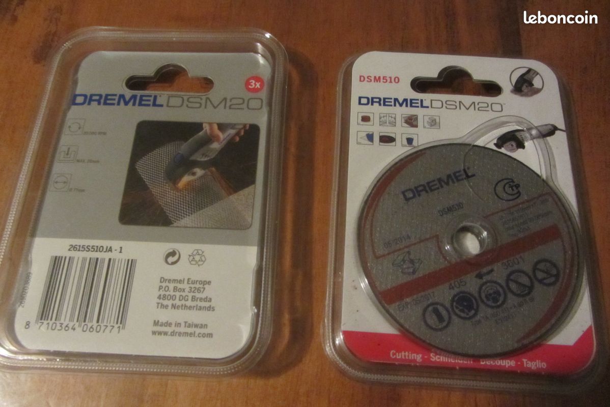 2 pack disque DREMEL a tronconné 2 x 3 pièces neuf emballé de 77 mm de diametre (image 5)