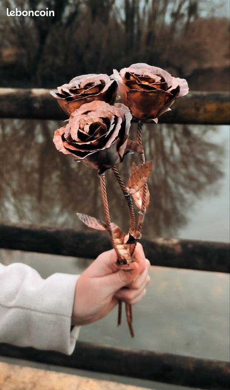 Roses en cuivre (image 4)
