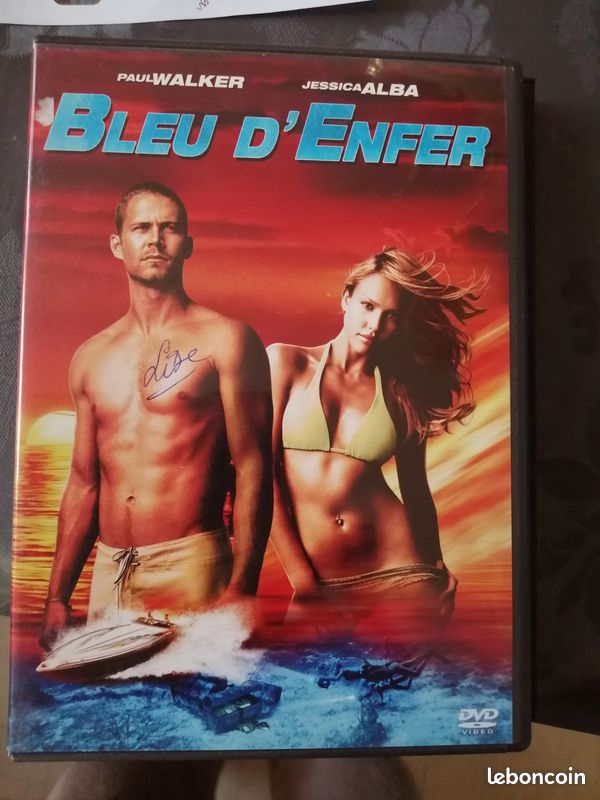 BLEU D ENFER avec PAUL WALKER et JESSICA ALBA - DVD (image 1)