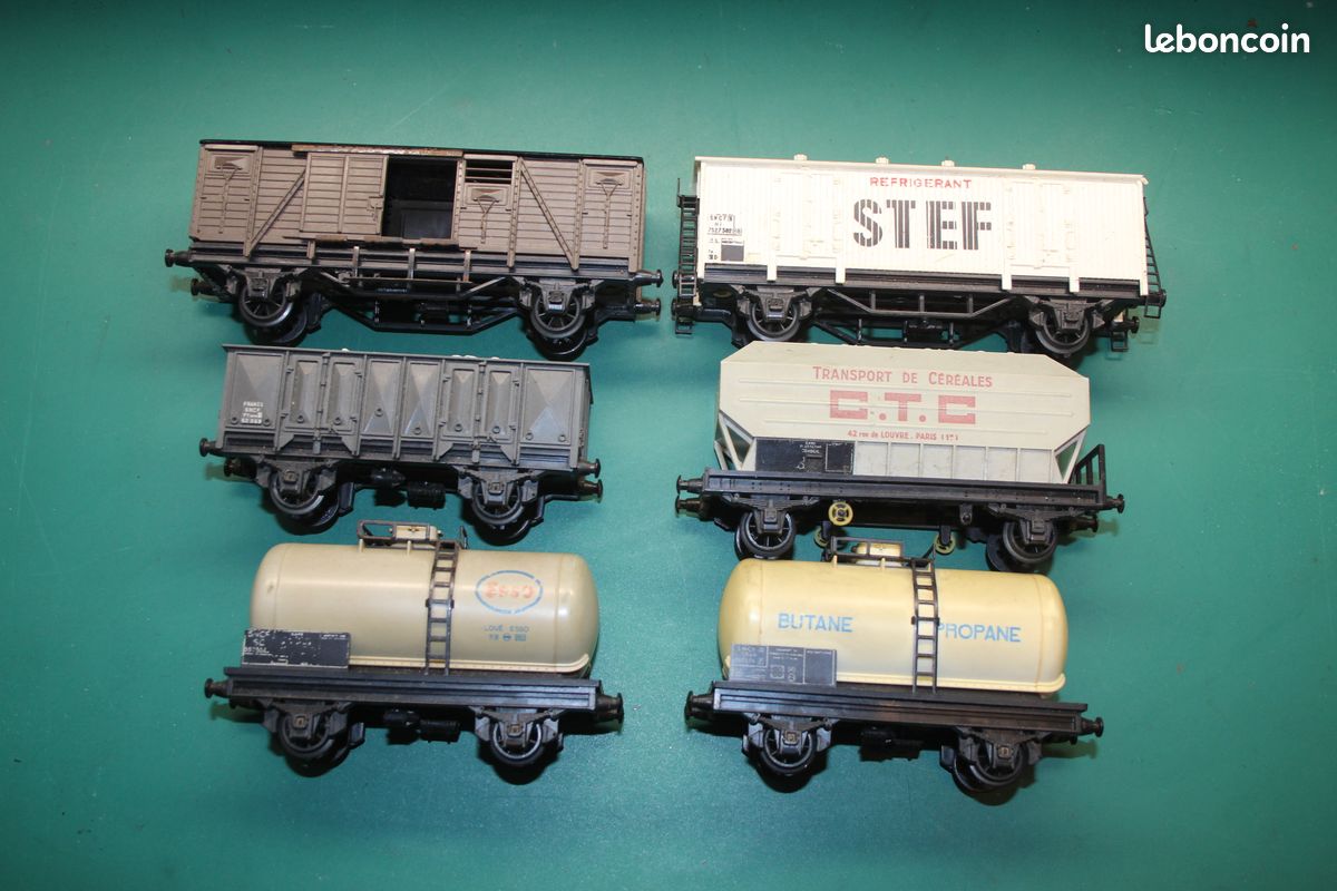 Paire D'Attelages HORNBY MECCANO Après-Guerre Pour Wagons/Locomotives + Rivets - Vintage Années 50