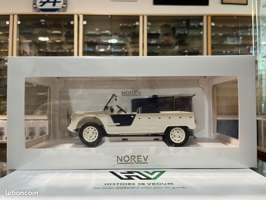 Citroën Méhari Azur 1983 White 1/18 Norev 181516