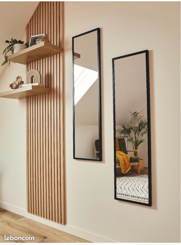 Panneau tasseaux chêne naturel – 250 cm – réf. 85350164 (image 9)