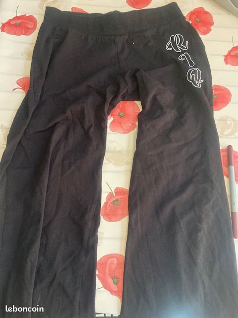 Pantalon matière legging taille basse noir rio jenyfer XS (image 1)