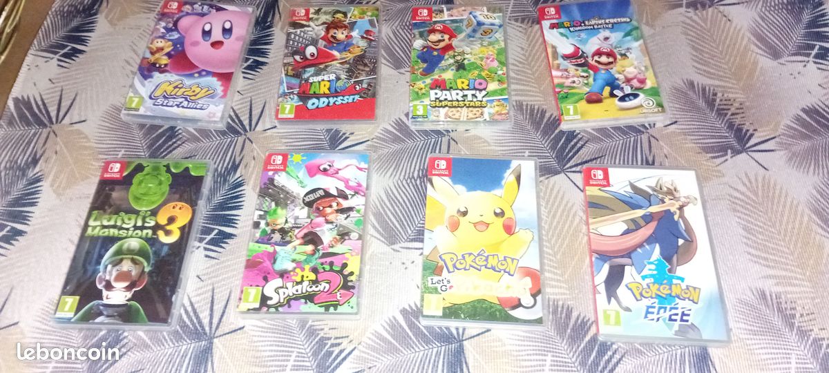 Collection de jeux et accessoires Nintendo (image 1)