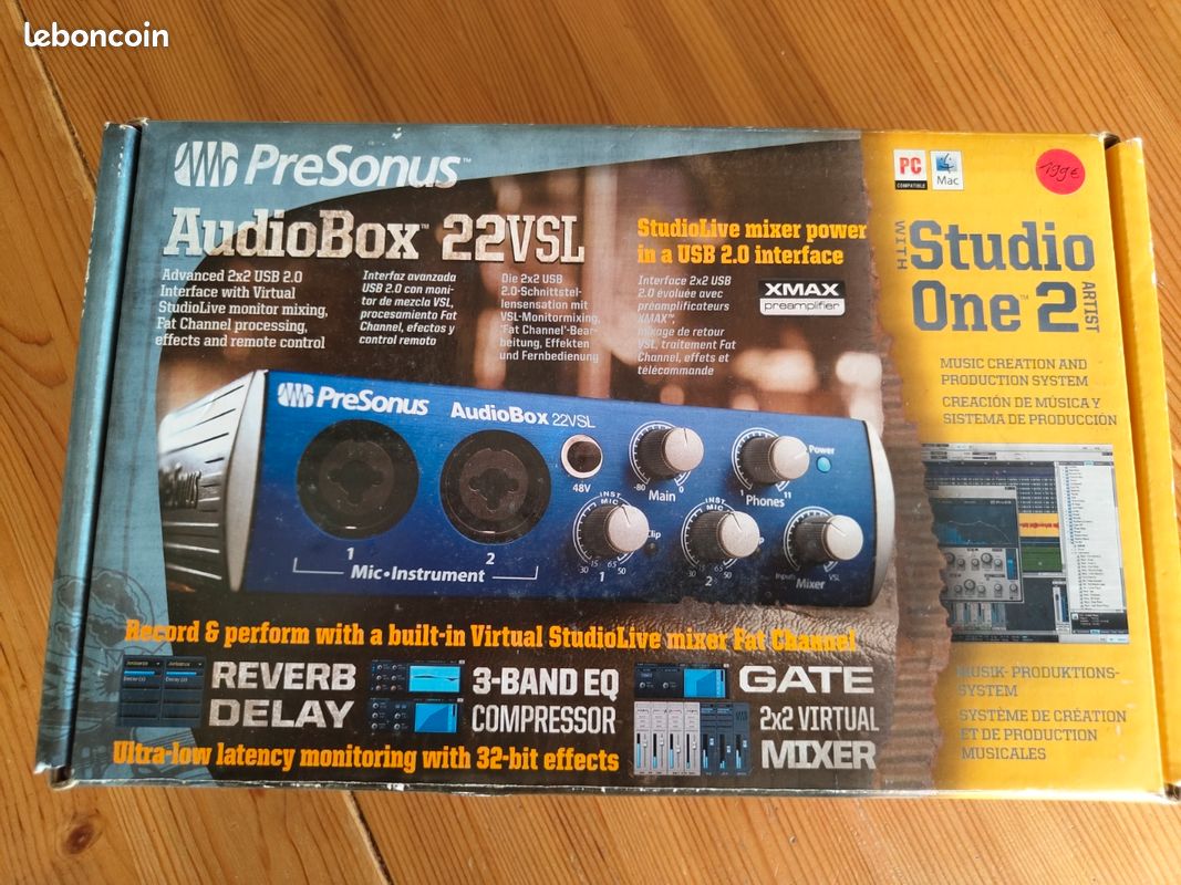 PreSonus AudioBox 22VSL (image 1)