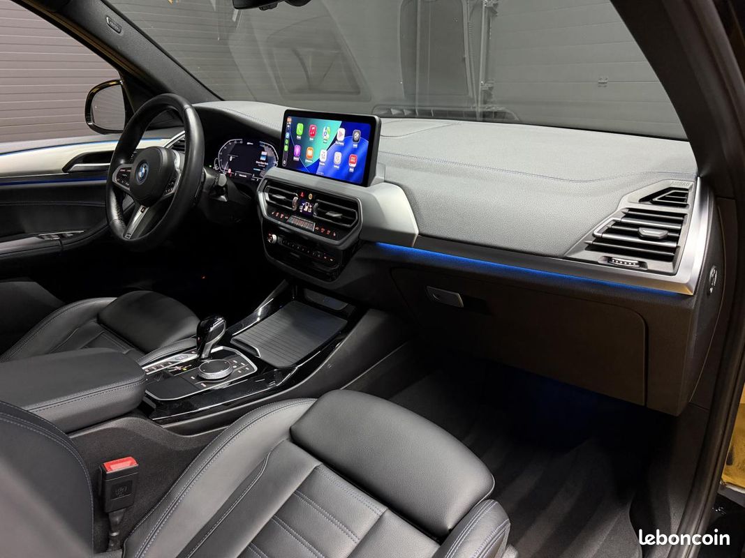 BMW X3 30e 292 cv M SPORT hybride rechargeable ( xDrive30e PHEV ) - JANTES 21 / FULL LED / TOIT PANO (image 16)