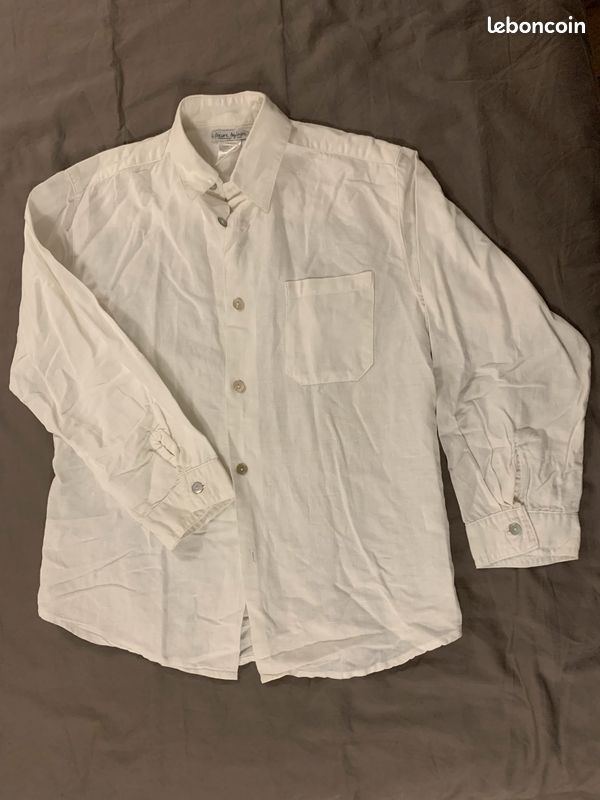 Chemise en lin 9-10 ans (image 1)