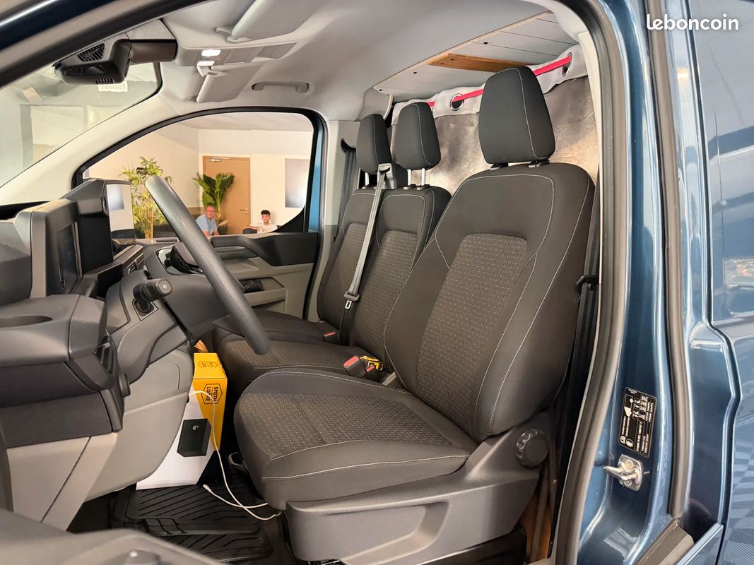 Van Amenagé Ford TRANSIT CUSTOM L1H1 2.0 Ecoblue 110ch Trend ~ AMENNAGER KAPAM ~ PANNEAUX SOLAIRE (image 9)