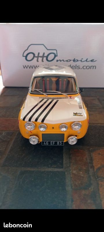 Renault 8 R8 Groupe F Rallye – Ottomobile, échelle 1/18, Miniature Collection