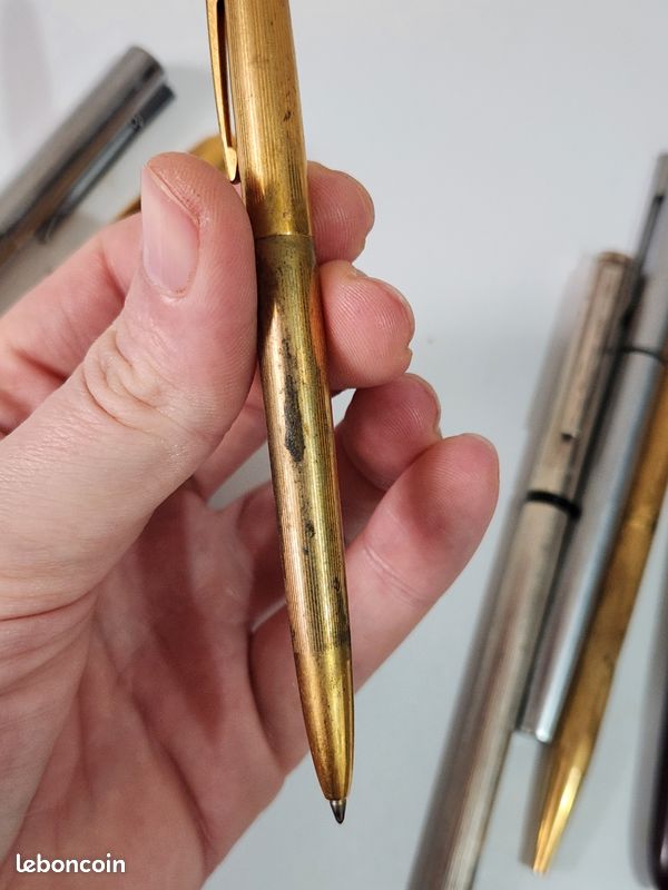 Stylo Plume Ancien Stoffel's Avec Porte-mine - Coffret, Occasion à Restaurer (non Testé)