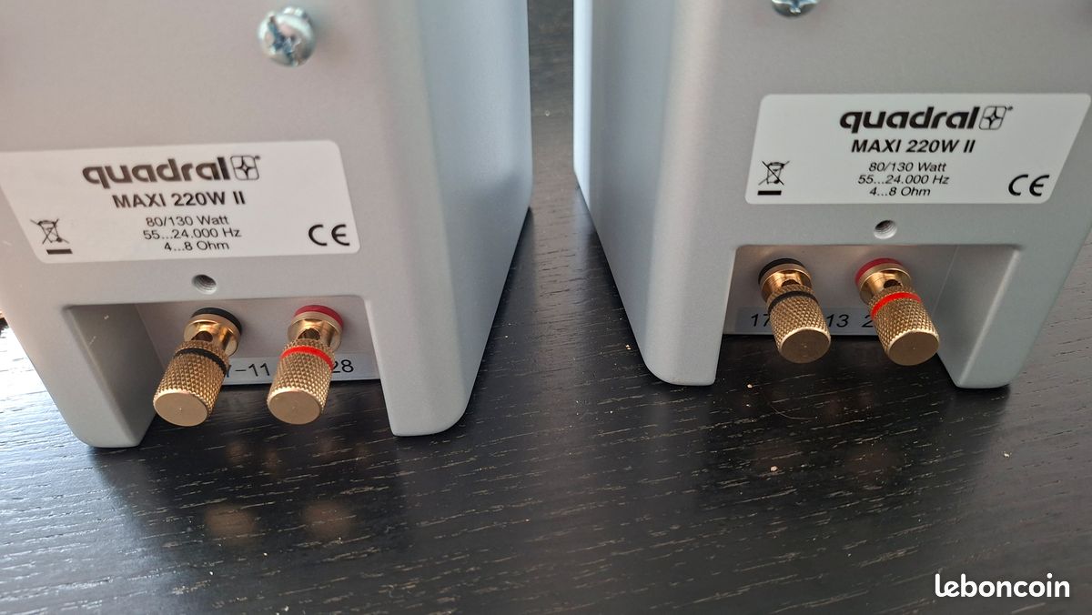 Lot de 2 enceintes Quadral maxi 220w (image 4)
