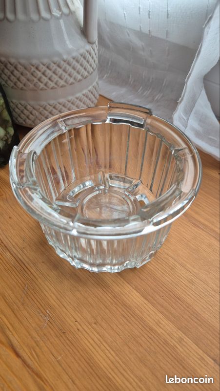 Chauffe-plat En Verre Générique, 16x6 Pouces, Fonctionnel, Occasion, Aspect Vintage