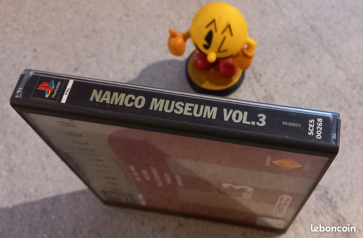 Namco Museum Vol. 3 Sur PS1, Jeu PlayStation 1, PAL, Complet, Bon état, Pour Rejouer Aux Classiques D'arcade Namco