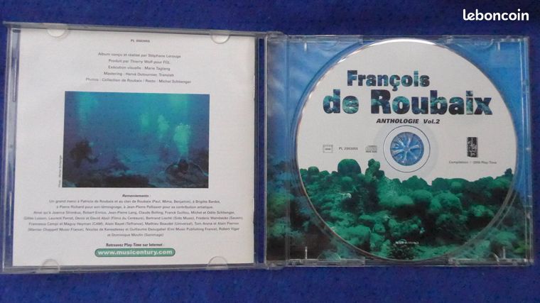 FRANCOIS DE ROUBAIX édition limitée CD anthologie volume 2 - CD 