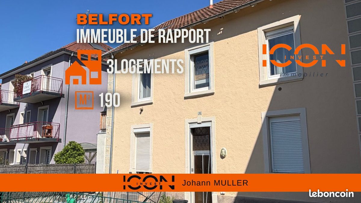 Local commercial 190 m² · à Belfort · 190 m² · 279 900 €