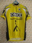 Maillot Cycliste Vintage Castelli ONCE 1998, Jaune, Taille L, Collection