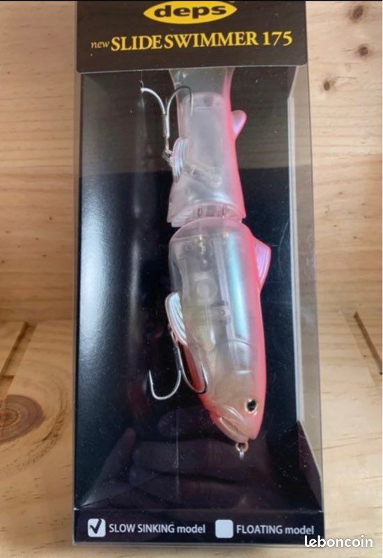 Leurre Nageur Coulissant DEPS 175 F Occasion - Pêche En Eau Douce, Swimbait