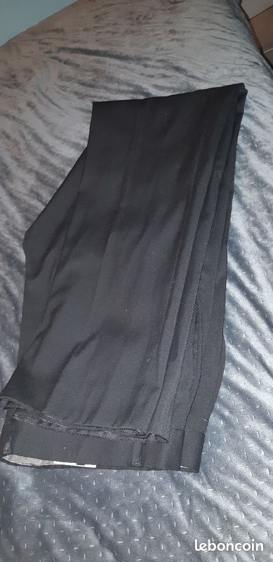 Pantalon de costume noir (image 3)