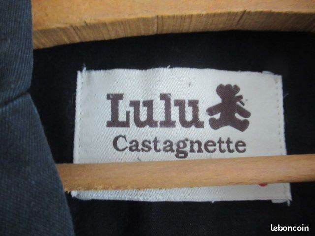 Veste noire "lulu Castagnette" T36 (image 2)
