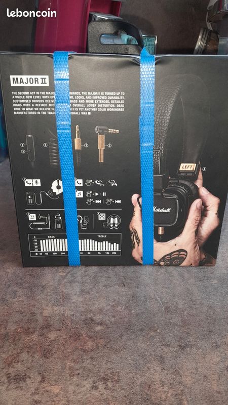 Casque Marshall major 2 (image 3)