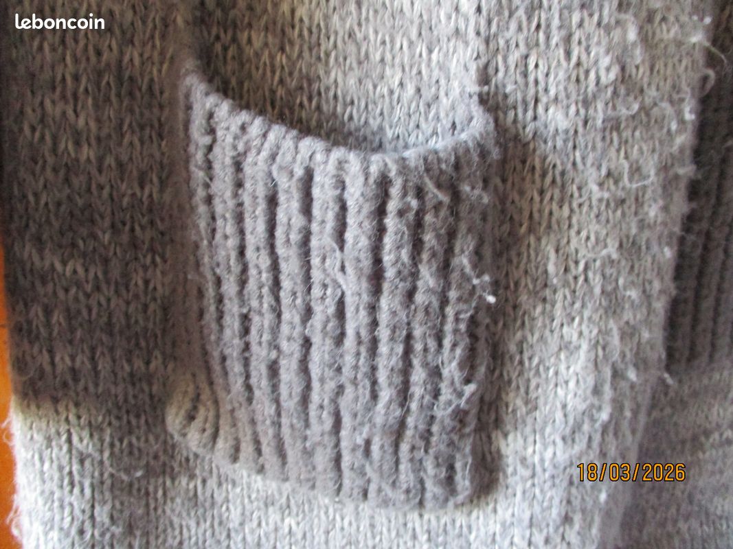 Grand gilet en maille (image 8)