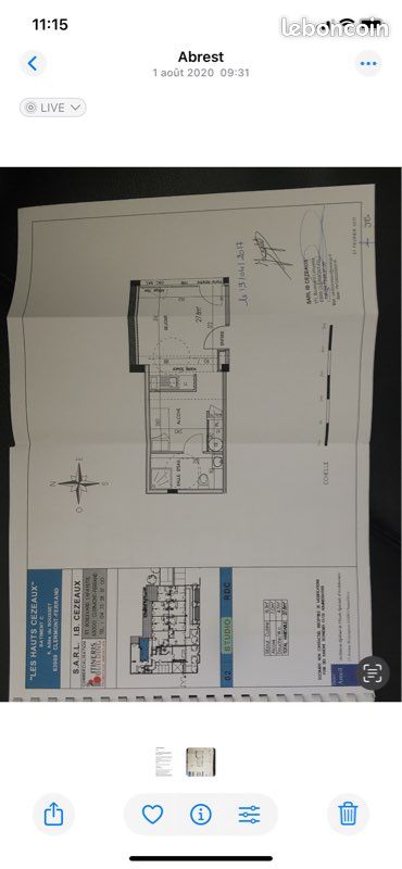 Appartement 2 pièces 28 m² · à Clermont-Ferrand · 28 m² · 96 000 €