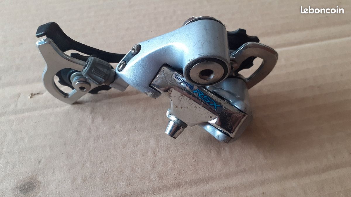 Dérailleur arrière vintage Shimano RSX cage longue RD-A410