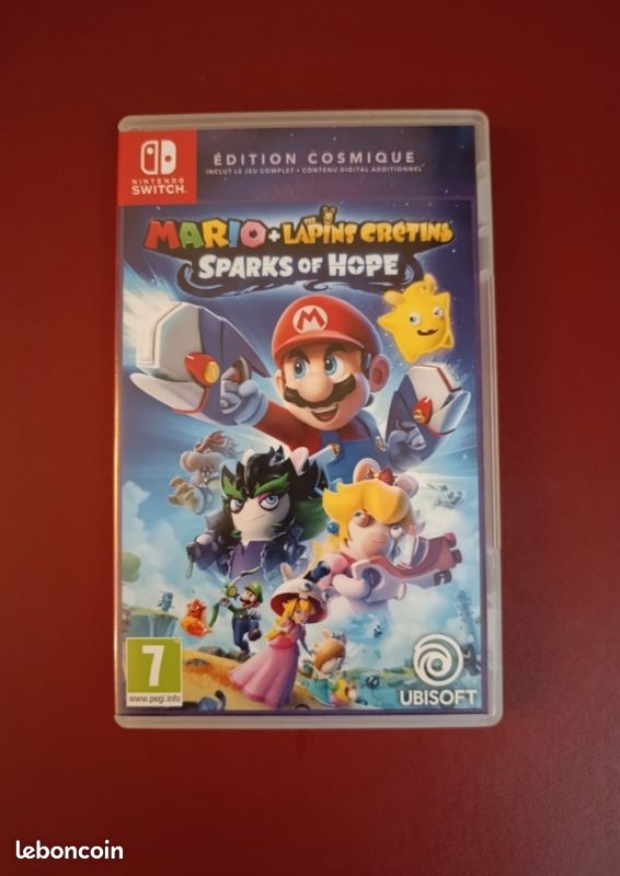 Jeu Nintendo Switch Mario + Lapins crétins Sparks of Hope (image 1)