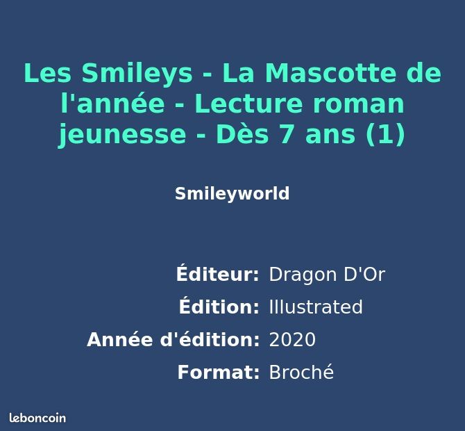 Les Smileys - La Mascotte de l'année - Lecture roman jeunesse - Dès 7 ans (1) (image 2)