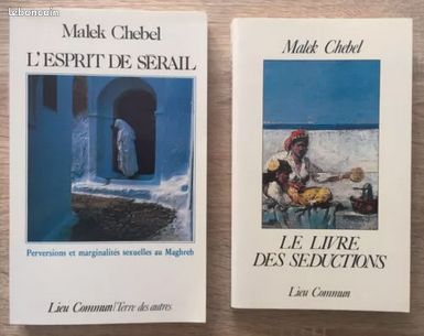 L'esprit de sérail & Le livre des séduction - Malek Chebel / Lieu Commun (image 1)