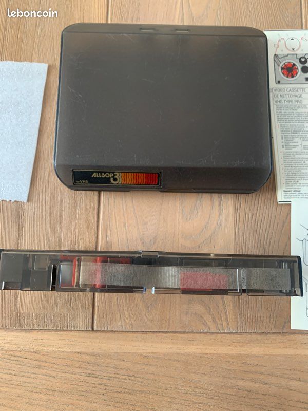 Vends vidéo k7 de nettoyage VHS type pro (image 3)