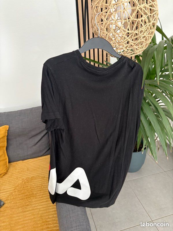 Tee-shirt FILA Noir taille M (image 2)